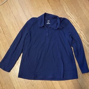 Lane Bryant long sleeved polo shirt, size 18/20